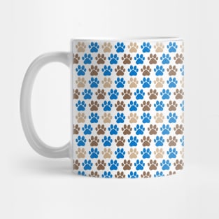 Paw Print Pattern Mug